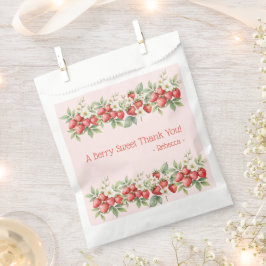 Bolsa De Papel Un dulce de cerezo gracias fresas florecer