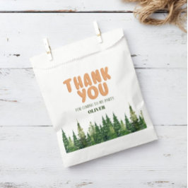 Bolsa De Papel Un Feliz Camionero Madera Niños Primer Cumpleaños