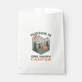 Bolsa De Papel Un Feliz Campista Primera Cumpleaños