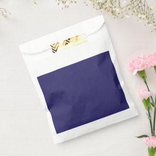 Bolsa De Papel un fondo azul con un reloj