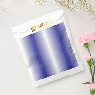 Bolsa De Papel Un intrincado patrón geométrico azul con simétrico