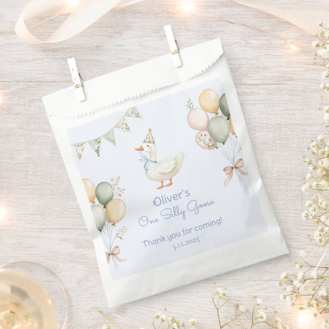 Bolsa De Papel Un niño groso y tonto primer cumpleaños (Cortado)