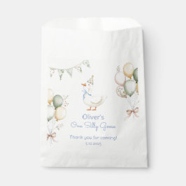 Bolsa De Papel Un niño groso y tonto primer cumpleaños