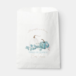 Bolsa De Papel Un pequeño Baby Shower de calabaza cae