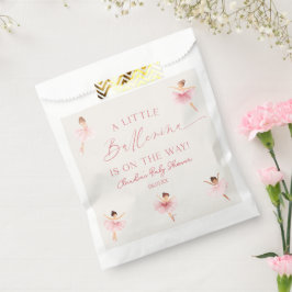 Bolsa De Papel Un pequeño ballet rosado Baby Shower