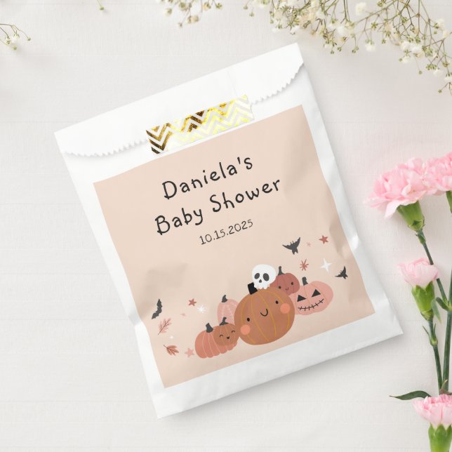 Bolsa De Papel Un pequeño boo en Baby Shower de Halloween (Sellado)
