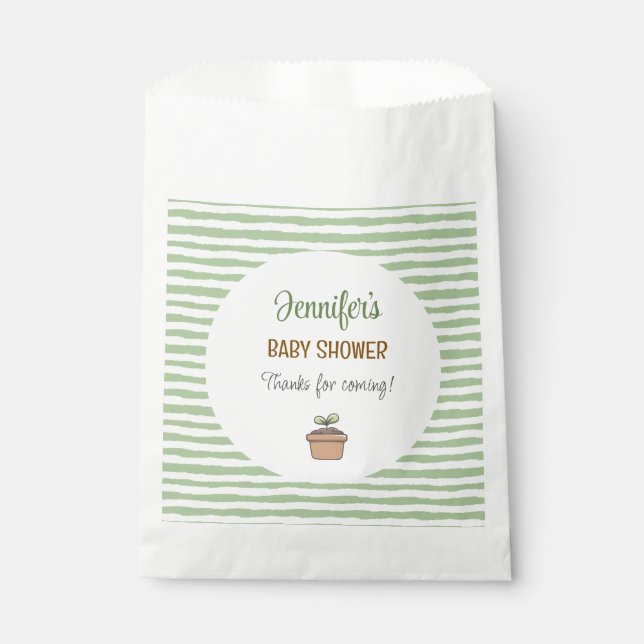 Bolsa De Papel Un pequeño brote en el camino (Anverso)