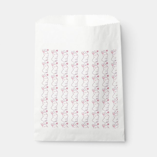 Bolsa De Papel Un Pequeño Conejo Hecho de Sentimientos (Anverso)