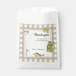 Bolsa De Papel Un pequeño cumpleaños de pescadores Gracias