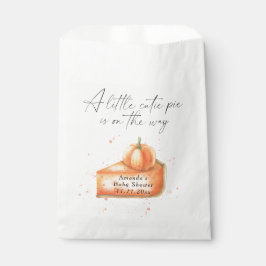 Bolsa De Papel "Un pequeño pastel está en camino", ducha de bebé