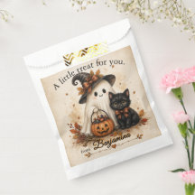 Un pequeño regalo para ti Vintage Fantasma y Gato