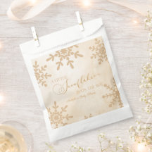 Un pequeño Snowflake Winter Wonderland Baby Shower