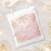 Un pequeño Snowflake Winter Wonderland Baby Shower