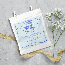 Bolsa De Papel Un pequeño Valentín Baby Shower para Niño Dulce Co