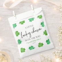 Un poco de encanto verde Baby Shower