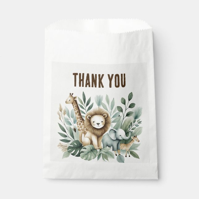 Bolsa De Papel Un poco salvaje (Anverso)