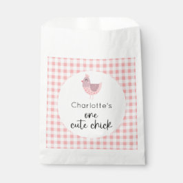 Bolsa De Papel Un polluelo lindo primer cumpleaños