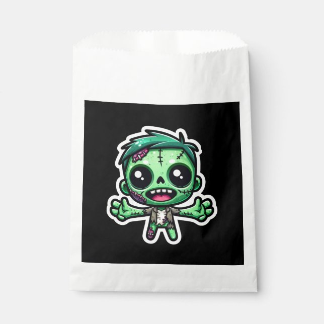 Bolsa De Papel Un zombi divertido (Anverso)