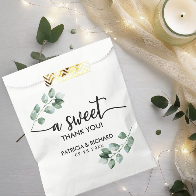 Bolsa De Papel Una dulce boda de agradecimiento con vegetación (Subido por el creador)