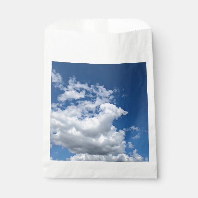 Bolsa De Papel Una esquina de nubes (Anverso)