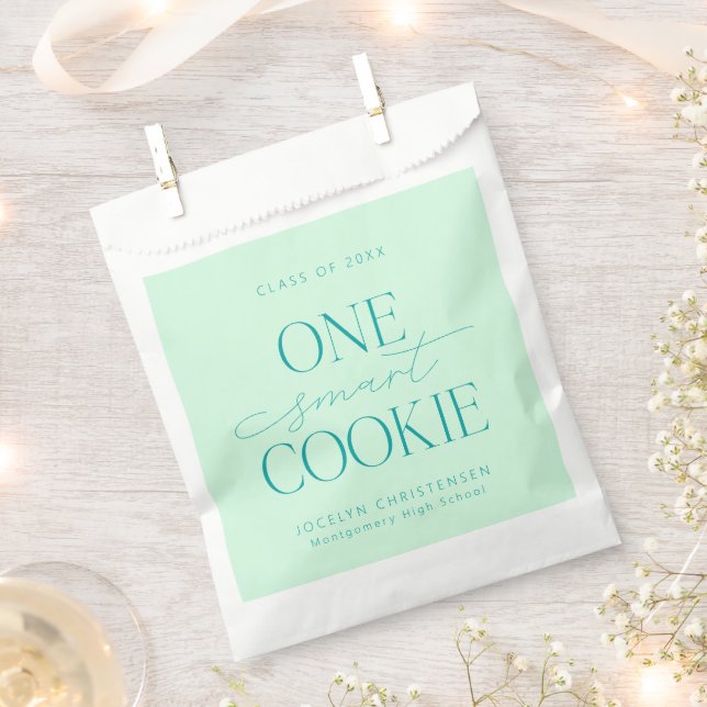 Bolsa De Papel Una graduación personalizada de cookie inteligente (Cortado)
