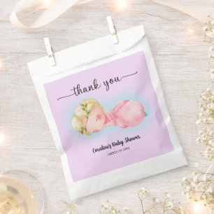 Bolsa De Papel Una niña dulce Baby Shower