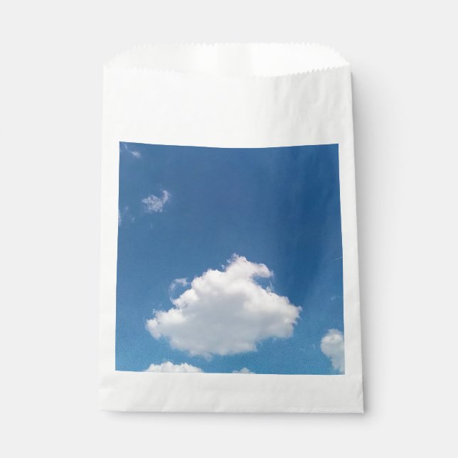 Bolsa De Papel Una nube simple (Anverso)