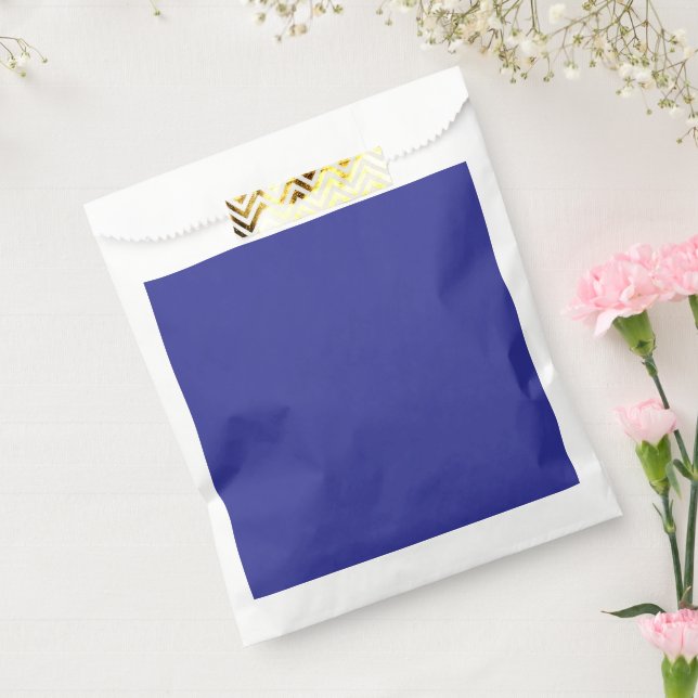 Bolsa De Papel una pared azul con un reloj (Sellado)