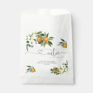 Bolsa De Papel Una pequeña corbata está en camino Naranja favorec