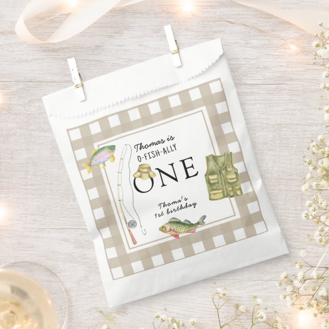 Bolsa De Papel Una pequeña fiesta de cumpleaños de pescadores (Cortado)