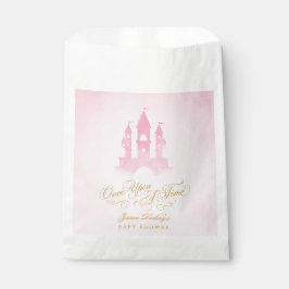 Bolsa De Papel Una Vez, Fairytale Castle Chica Baby Shower