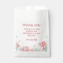 Bolsa De Papel Under the Sea Mermaid Girls Birthday Party