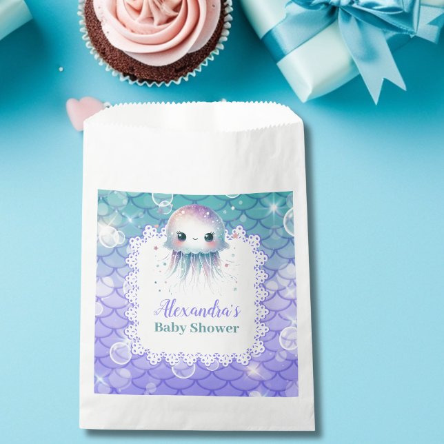 Bolsa De Papel Under the Sea Watercolor Baby Shower (Subido por el creador)