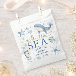 Bolsa De Papel Under The SeaBaby Shower Boy Blue Ocean