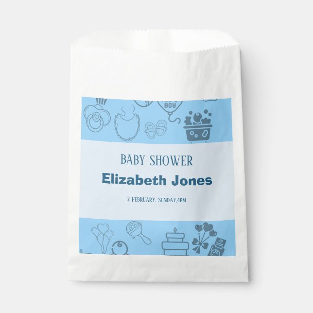 Bolsa De Papel "Únete a nosotros para celebrar a nuestro principi (Anverso)