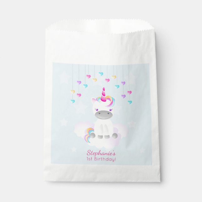 Bolsa De Papel Unicornio mágico (Anverso)