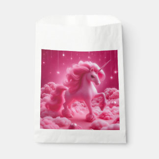 Bolsa De Papel unicornio rosa