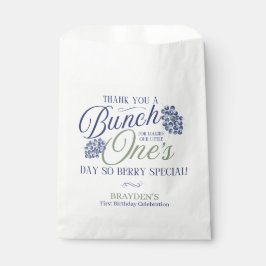 Bolsa De Papel Uno En Un Berry Primer Cumpleaños