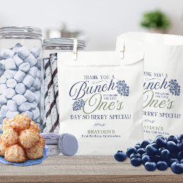 Bolsa De Papel Uno En Un Berry Primer Cumpleaños