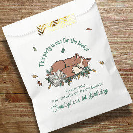 Bolsa De Papel Uno por los libros Cumpleaños de Fox Gracias