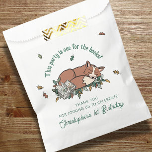 Bolsa De Papel Uno por los libros Cumpleaños de Fox Gracias