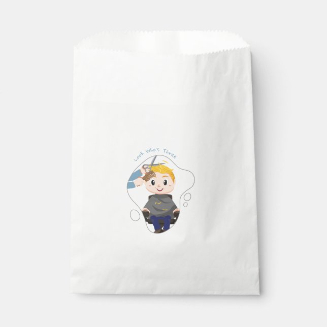 Bolsa De Papel Upsherin Pekelach Pekelah Favor Bags (Anverso)