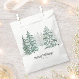 Bolsa De Papel Vacaciones en invierno