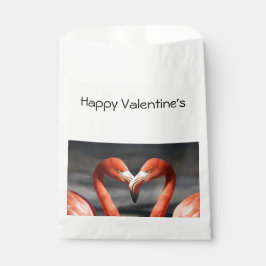 Bolsa De Papel Valentine Flamingo