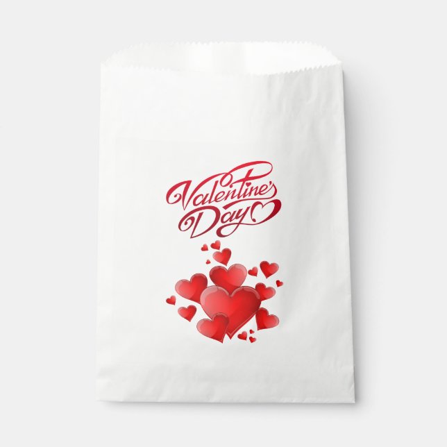 Bolsa De Papel Valentine Treat Bag (Anverso)