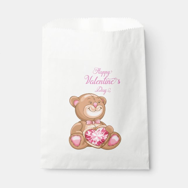 Bolsa De Papel Valentine Treat Bag (Anverso)