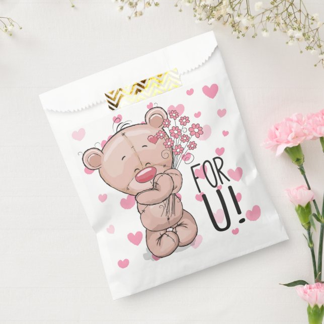 Bolsa De Papel Valentines Day Candy (Sellado)