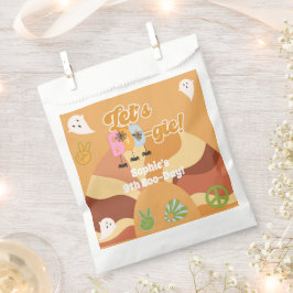 Bolsa De Papel Vamos a boo-gie halloween retro niños cumpleaños