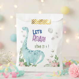 Bolsa De Papel Vamos a rugir el cumpleaños de los niños fiestas d
