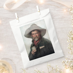 Bolsa De Papel Vaqueros Rancheros Vaquero Español Viejo Oeste